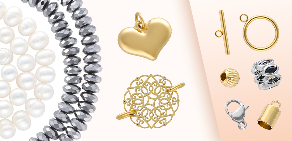 Półfabrykaty ze stali chirurgicznej w hurtownii biżuterii Gal-Art